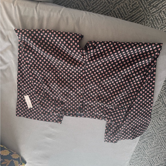 NWT Anthropologie The Colette Cropped Wide-Leg Pants by Maeve: Linen Edition - Picture 4 of 7